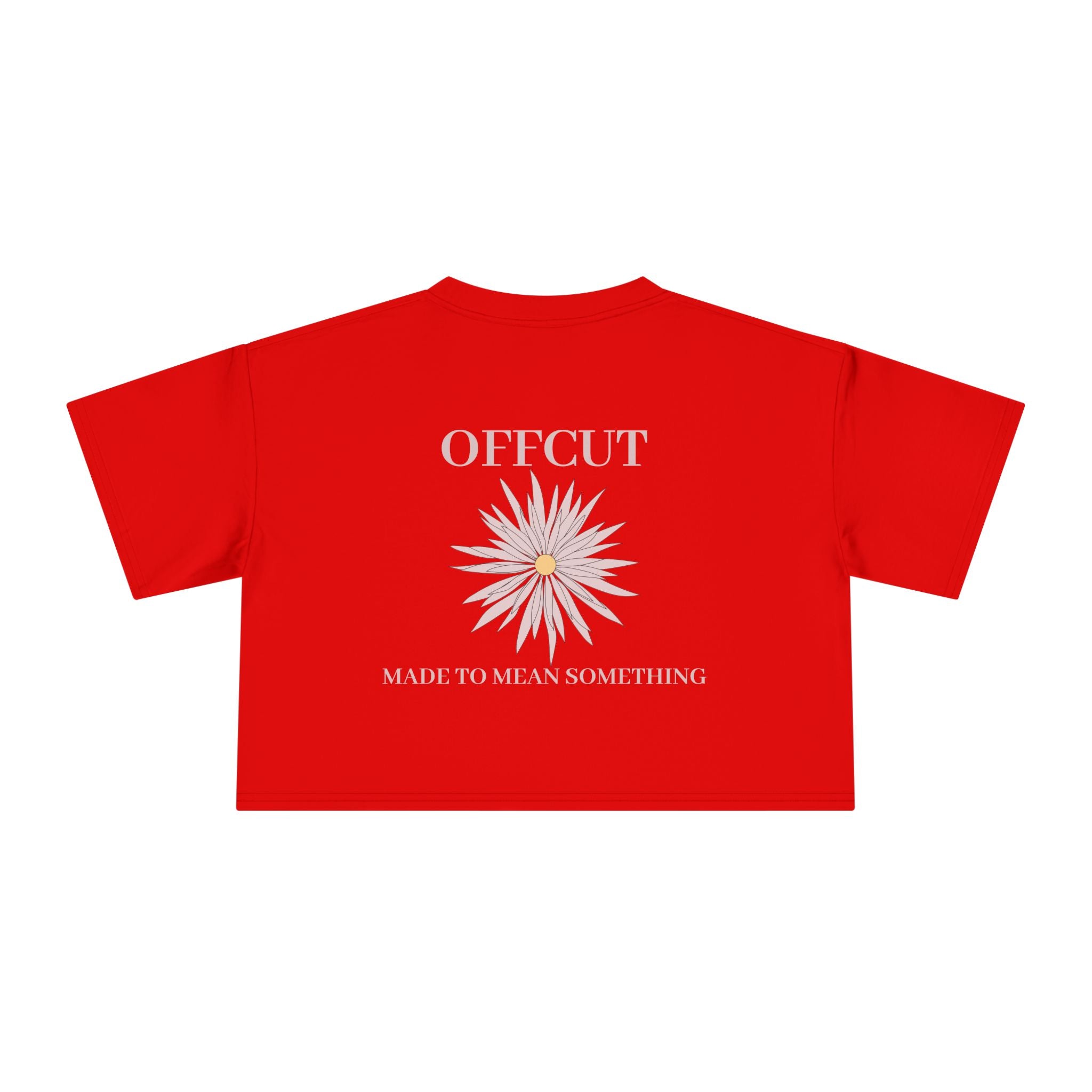 OFFCUT Womens Crop Top T-Shirt